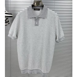 [홍콩명품.Loro Piana] 로로피아나 2025 울+잠사 니트반팔 LP416 PD 홍콩명품의류,구매대행,온라인명품