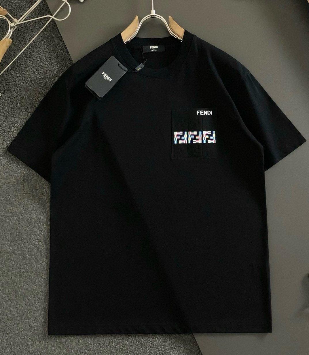 [홍콩명품,FENDI] 펜디2025 남성용 반팔티 FD571 YB 2컬러 홍콩명품의류,구매대행,온라인명품