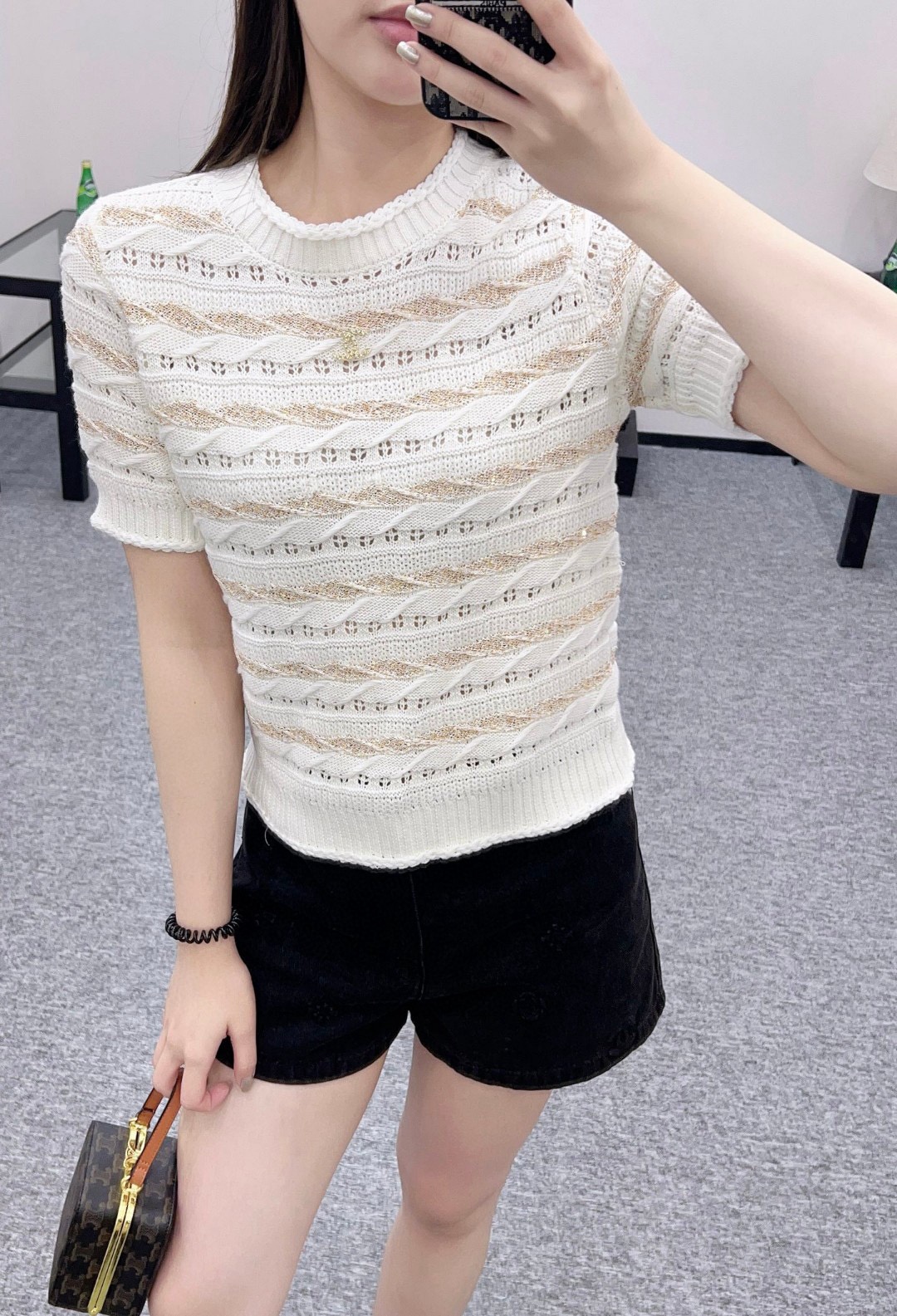 [홍콩명품.CHANEL] 샤넬 2025 여성용 반팔 WA5729 JS-A 홍콩명품의류,구매대행,온라인명품