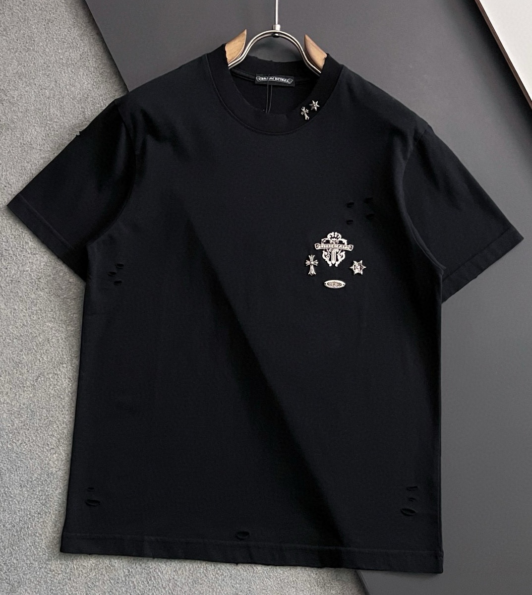[홍콩명품.CHROME HEARTS] 크롬하츠 2025 남성용 반팔 GC313 YB 2컬러 홍콩명품의류,구매대행,온라인명품