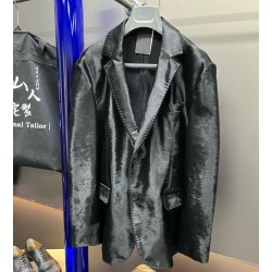 벨루티 2025 남성용 (이태리수입제가죽) 송아지가죽 모피일체 자켓 BL096 HD 주문제작