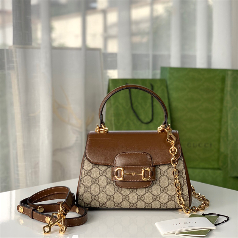 구찌 홀스빗 1955 코리아 익스클루시브 탑 핸들백 703848 BG-GC