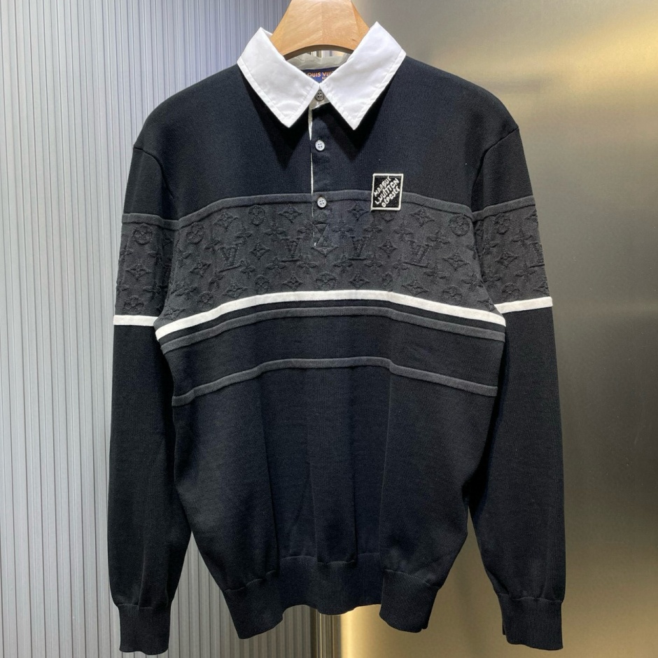 [홍콩명품.LOUIS VUITTON] 루이비통 25SS 로고 니트 풀오버 LV1994 ZW 홍콩명품의류,구매대행,온라인명품