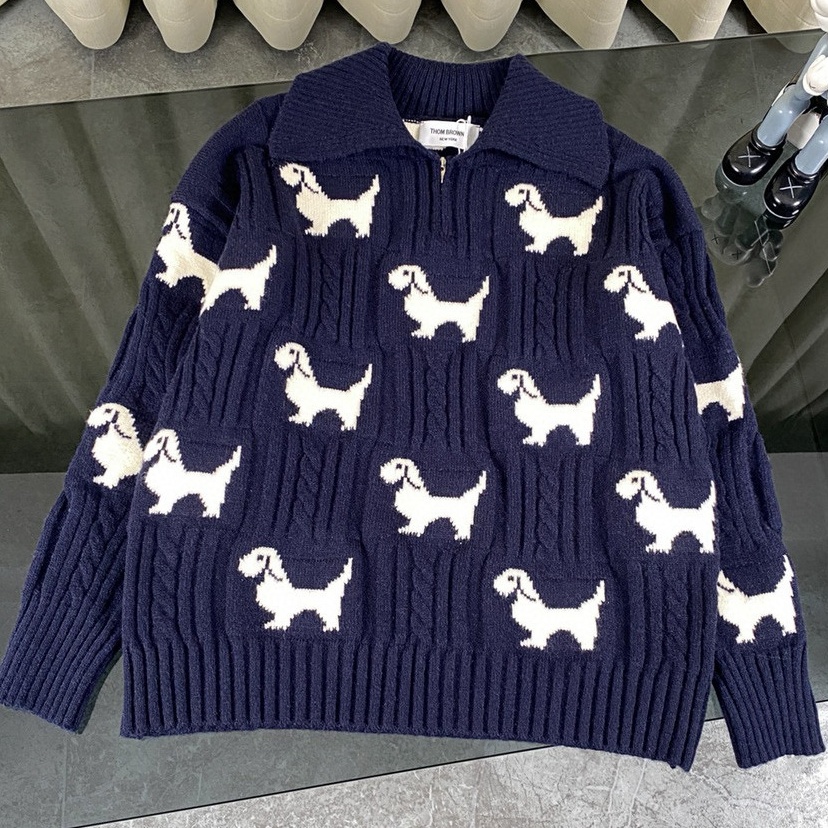 [홍콩명품.THOM BROWNE ] 톰 브라운 2025 남성용 니트 풀오버  TB1231 ZW 홍콩명품의류,구매대행,온라인명품