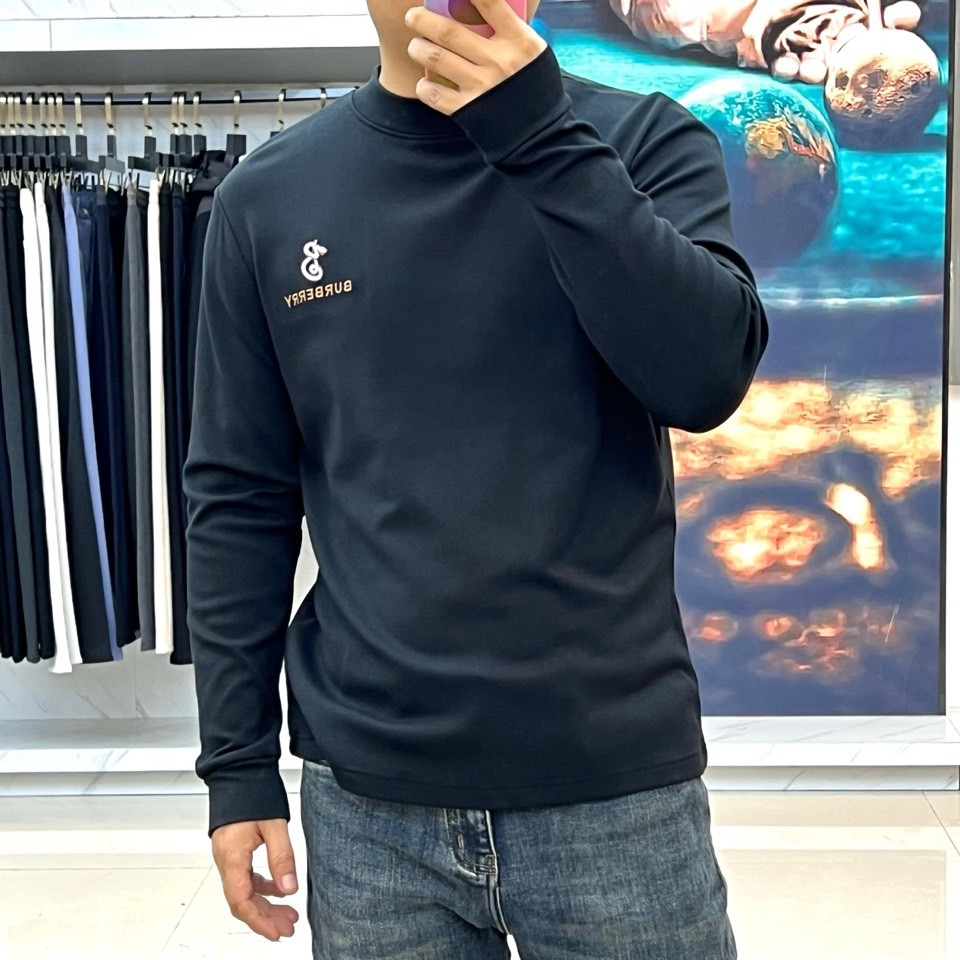 [홍콩명품.BURBERRY] 버버리 2025 남성용 긴팔티 BU1381 PD 홍콩명품의류,구매대행,온라인명품