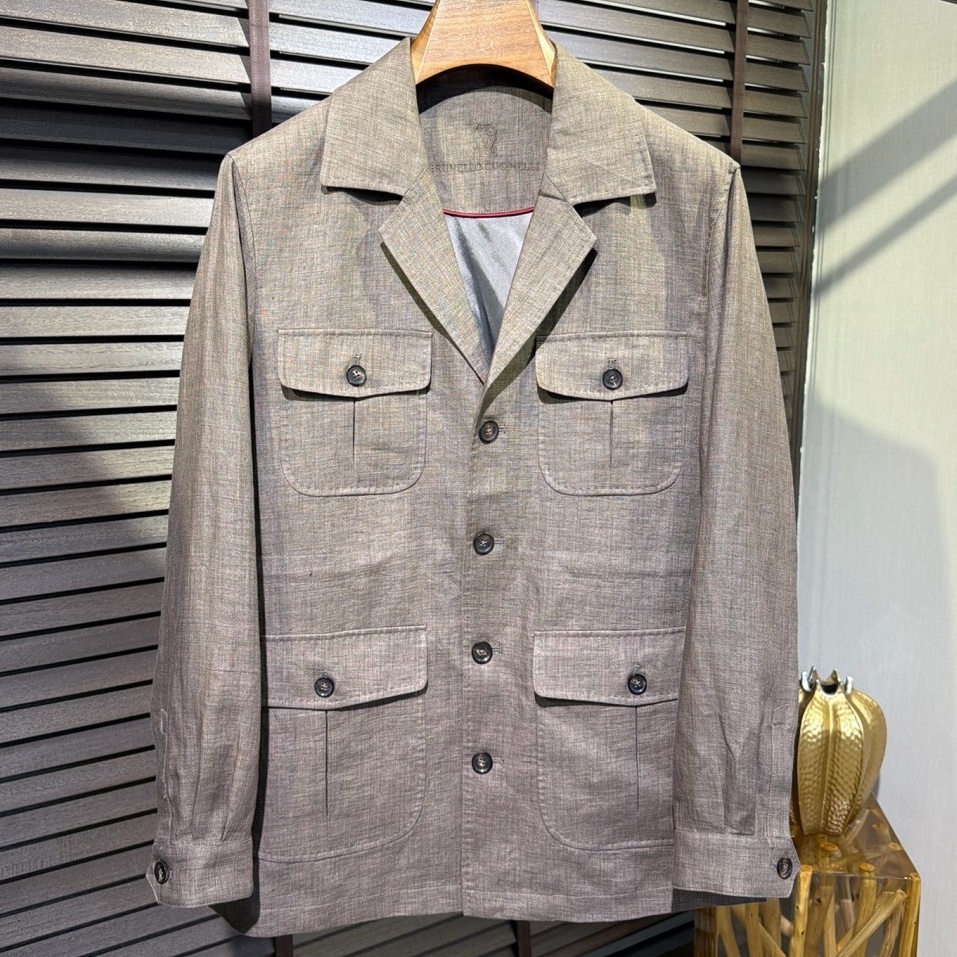 [홍콩명품.BRUNELLO CUCINELLI]브루넬로 쿠치넬리 2026 남성용 린넨수트자켓 BL1535 YB 홍콩명품의류,구매대행,온라인명품