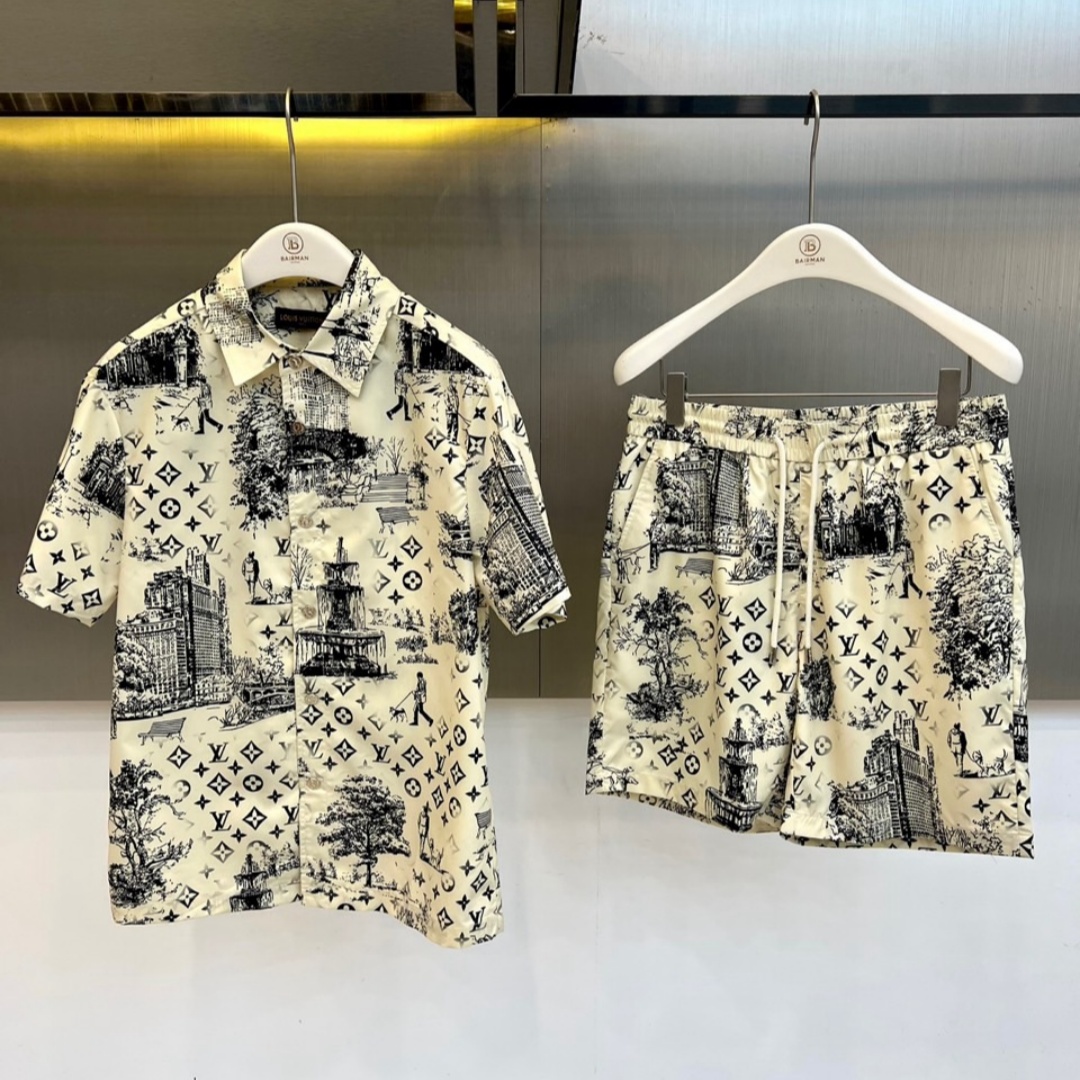 [홍콩명품.LOUIS VUITTON] 루이비통 2026 남성용 반팔셔츠세트 LV2930 PD 홍콩명품의류,구매대행,온라인명품