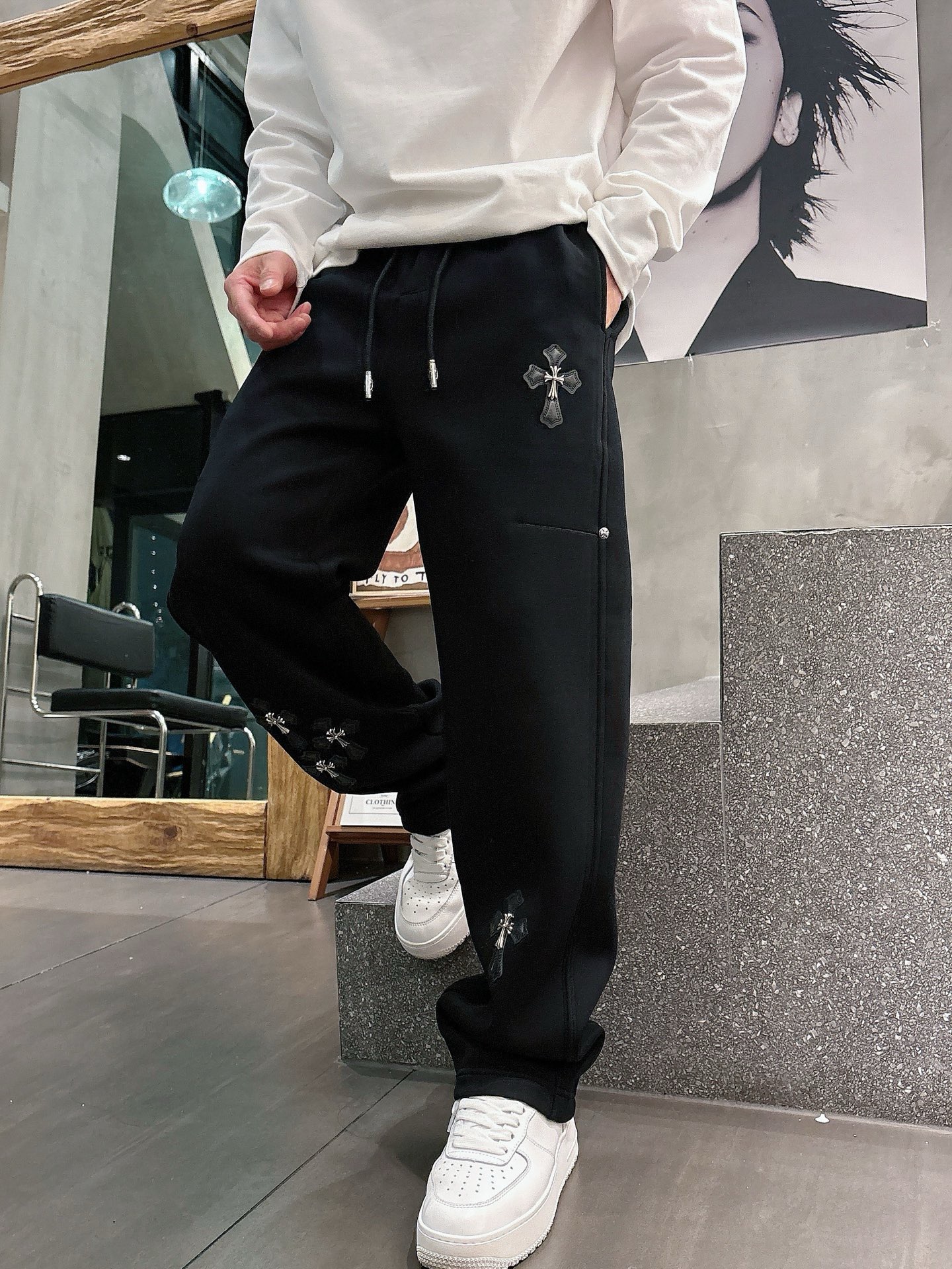 홍콩명품.CHROME HEARTS] 크롬하츠 2026 남성용 추리닝바지 CR585 PD 홍콩명품의류,구매대행,온라인명품